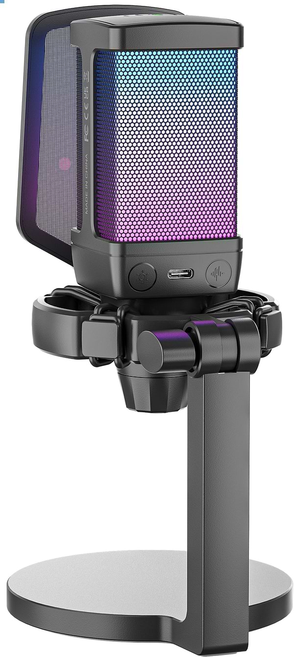 Фото - Микрофон для компьютера проводной Fifine Q6 USB Black