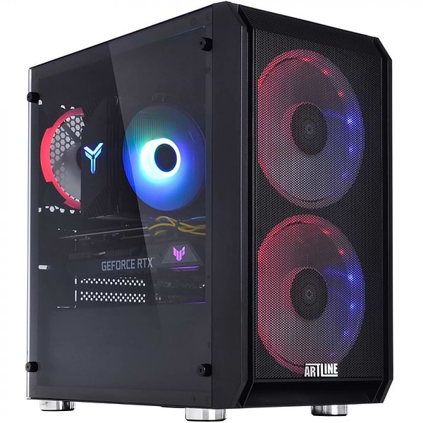 Фото - Системный блок QUBE QB i5 12400F RTX 5050 8GB NM 161010 (i512400FRTX50508GBNM161010)