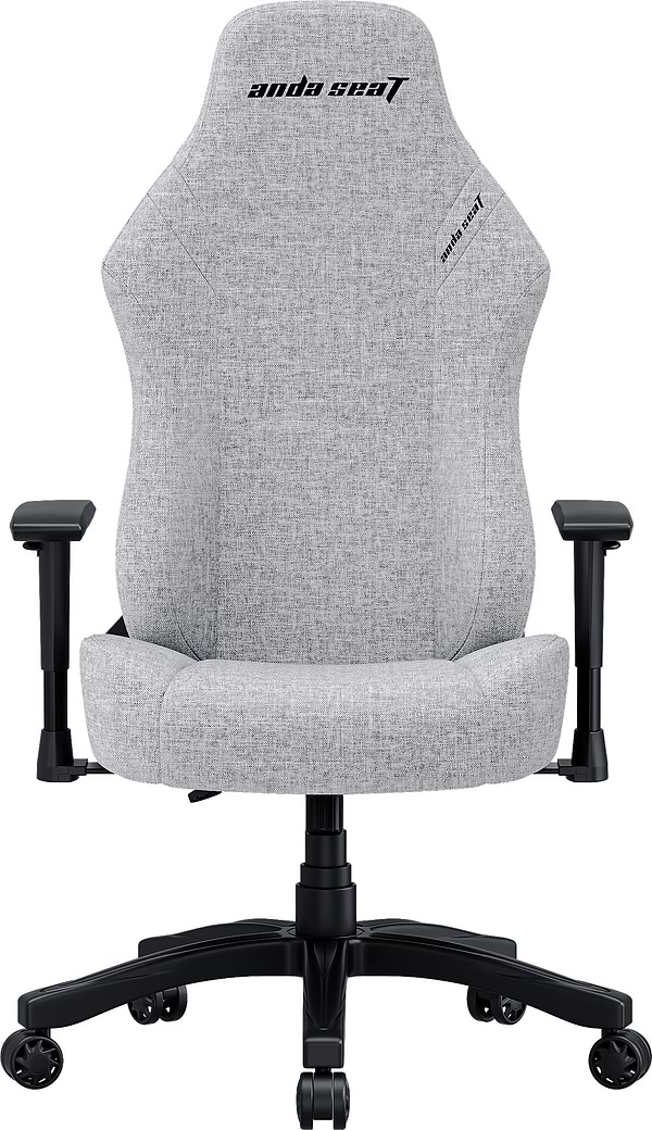 Фото - Крісло для геймерів Anda Seat Luna Size L Grey Fabric (AD18-44-G-F)