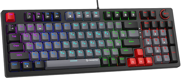 Фото - Клавіатура дротова ігрова GamePro MK120R