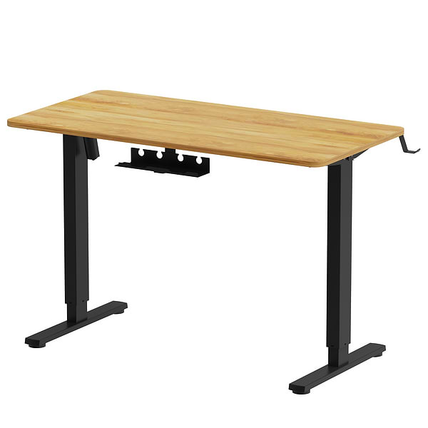 Фото - Уцінка - Стіл комп'ютерний OfficePro ODE1260LW Light Wood/Black