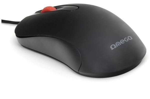 Фото - Мышь проводная Omega OM-520 Black (OM0520B)