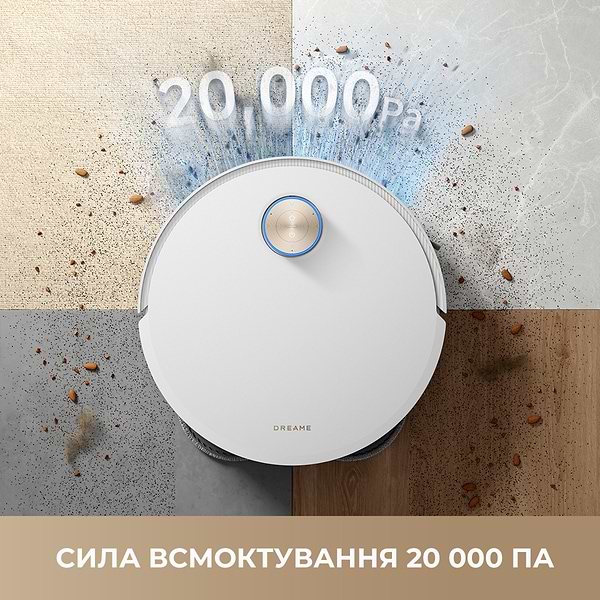 Фото - Робот-пылесос моющий Dreame X50 Ultra Complete White (RLX85CE-4-WH)