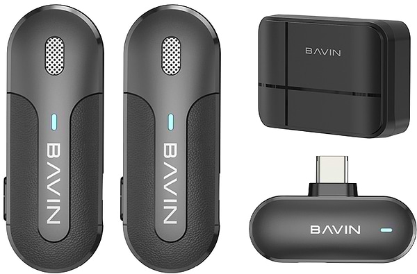 Фото - Микрофон для смартфона Bavin MP-102 Type-C Black (MP-102 BK)