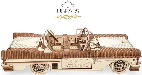 Фото - 3D пазлы Ugears Кабриолет мечты VM - 05 (70073)