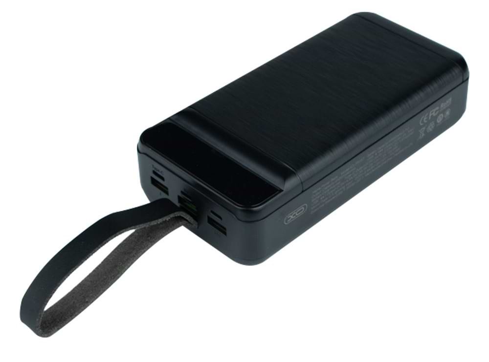 Батарея мобільна універсальна XO 40000mAh PD20W QC22.5W Black (PR157) - Фото 1
