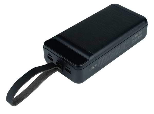 Фото - Батарея мобильная универсальная XO 40000mAh PD20W QC22.5W Black (PR157)