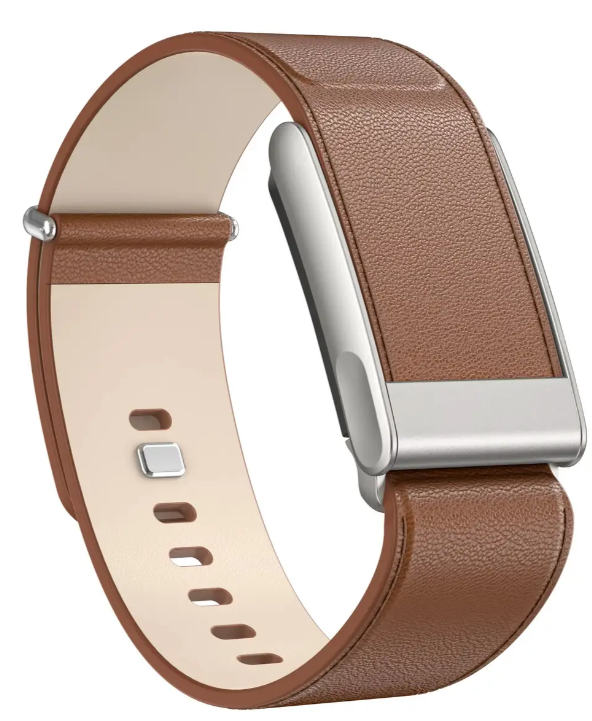Ремешок для фитнес-браслета Armorstandart Leather Loop for Whoop MG Chestnut with Silver (ARM93095)