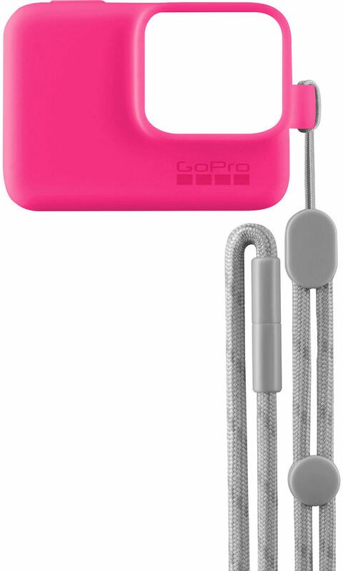 Фото - Чохол для екшн-камери GoPro Sleeve&Lanyard Electric Pink (ACSST-011)