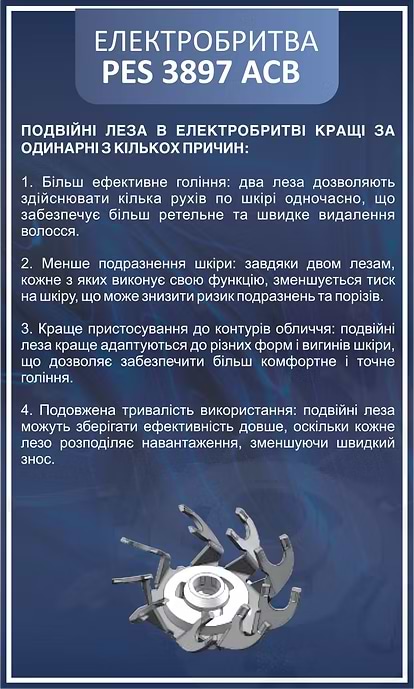 Фото - Бритва Prime Technics PES 3897 ACB