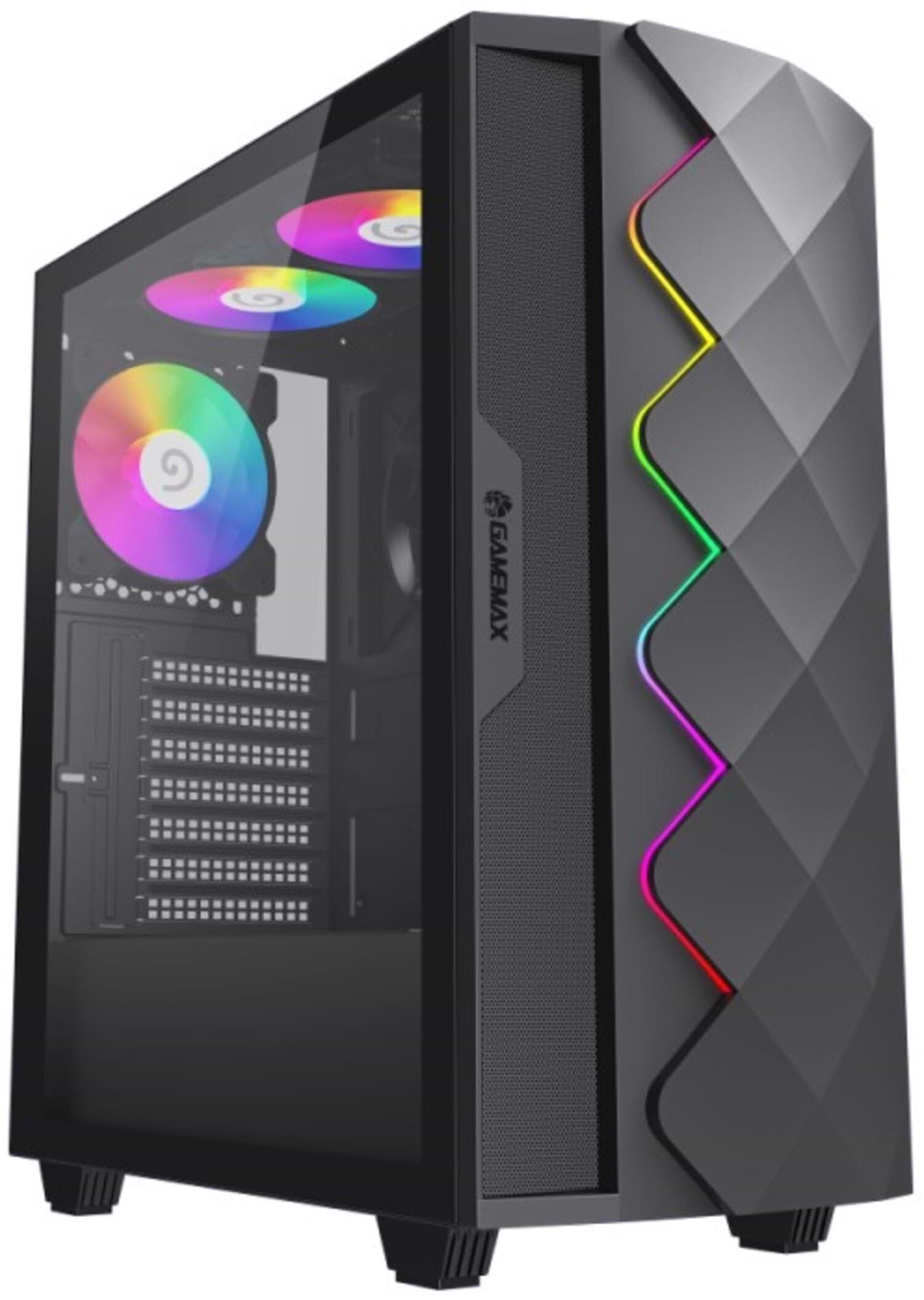 Корпус Gamemax Black Diamond CP без БЖ