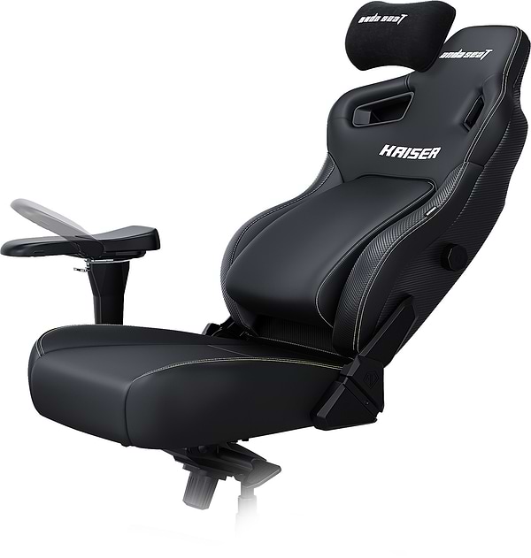 Фото - Крісло для геймерів Anda Seat Kaiser 4 Size L Black Premium PVC (AD12YDDC-L-20-B-PV/C)