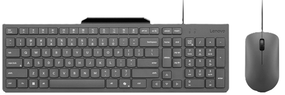 Клавіатура+миша Lenovo 310 USB-A Wired Combo UA (GX31R09776) - Фото 1