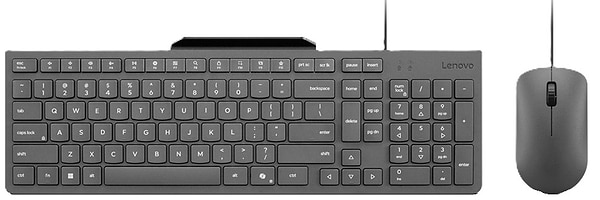 Фото - Клавіатура+миша Lenovo 310 USB-A Wired Combo UA (GX31R09776)