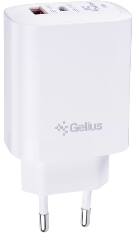 Фото - Сетевое зарядное устройство Gelius iCable GP-UCN010 Type-C to Type-C 1,2m 60W White (102013)