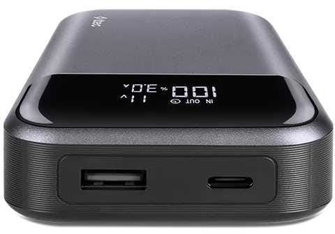 Фото - Батарея мобильная Ttec 10000mAh ReCharger Pro LCD PD 30W Space Gray (2BB214UG)