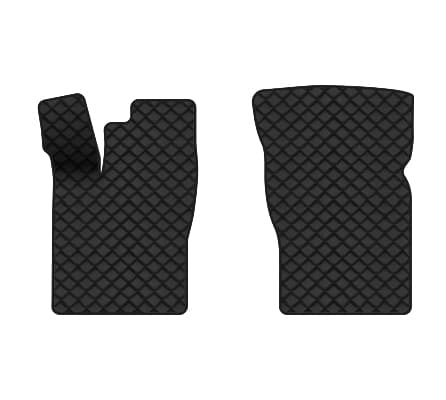 Килимки з екошкіри в салон авто передні EVAtech ECO для Nexia Daewoo 1995-2016 1 покоління Sedan EU DO31065A2BBB