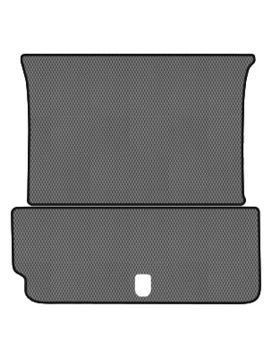 EVA килимок в багажник авто EVAtech для Model X 7 seats Tesla 2015-2017 1 покоління SUV USA (TA1672BE2RGB)