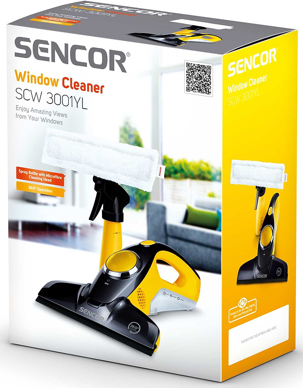 Фото - Пилосос віконний Sencor SCW3001YL