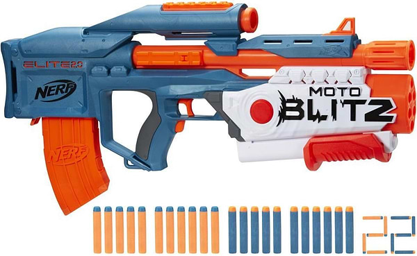 Фото - Бластер многозарядный Hasbro NERF "Мотоблитз", серия "Нерф Элит 2.0" (F5872)
