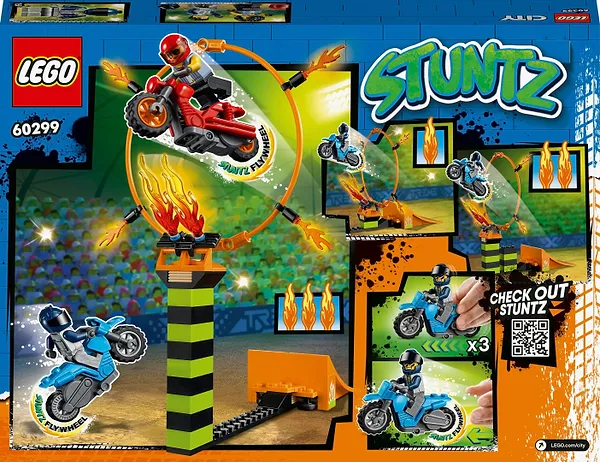 Фото - Конструктор LEGO City Stuntz Состязание трюков (60299)