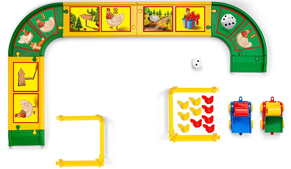 Фото - Настольная игра (3-4 года) Wader "Доставка курей" (42500)