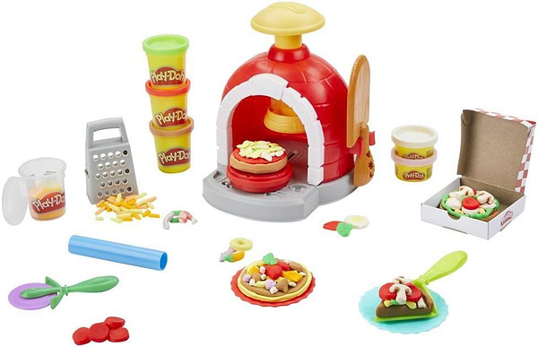 Фото - Набори для ліплення Play Doh Hasbro "Печем піцу" (F4373)