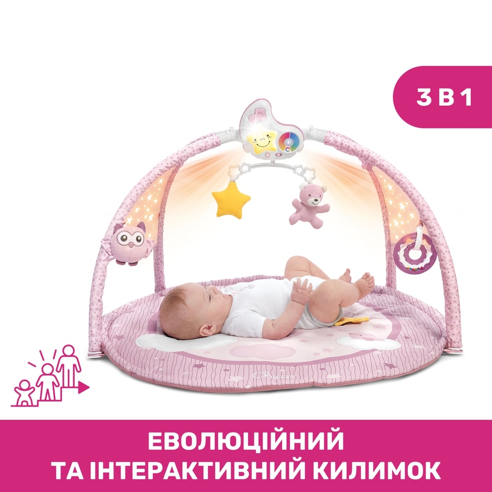 Фото - Розвиваючий килимок Chicco Enjoy Colours Gym (09866.10)