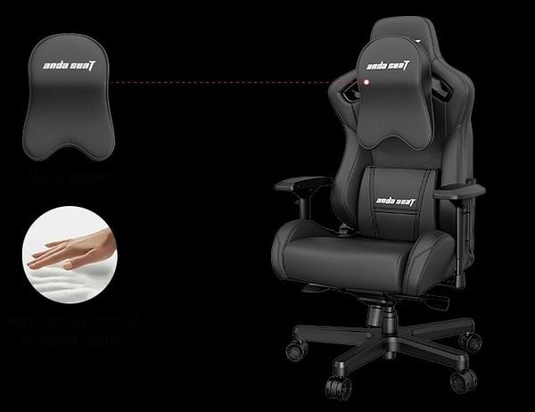 Фото - Подушка под голову Anda Seat AC-AD12XL-07-B-PV-NPXL