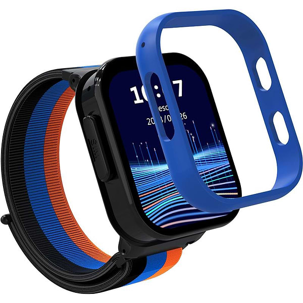 Фото - Уцінка - Дитячий годинник Gelius GP-PK008 (Rainbow) GPS/4G Black