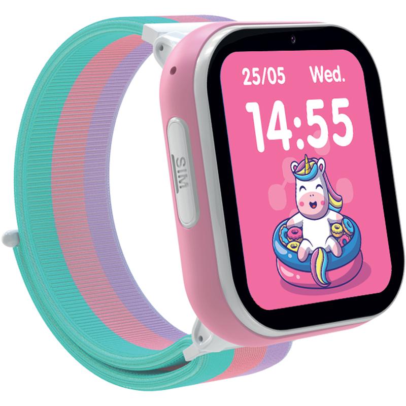 Фото - Уцінка - Дитячий годинник Gelius GP-PK008 (Rainbow) GPS/4G White