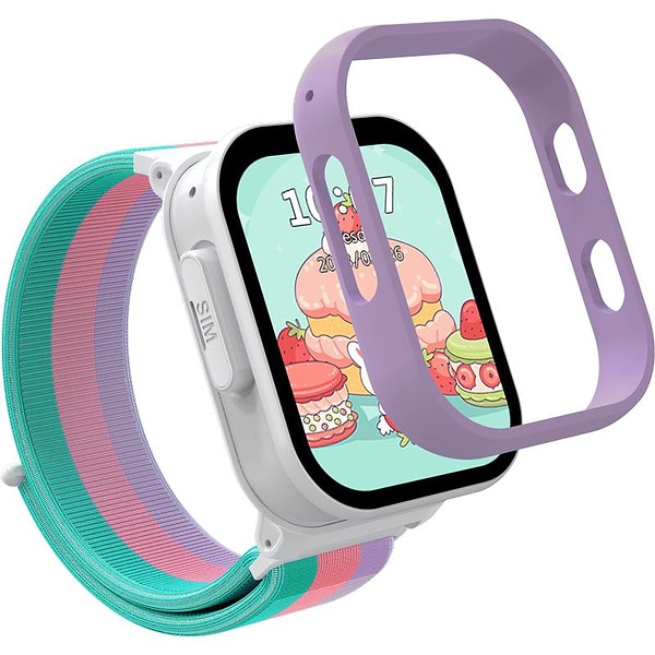 Фото - Уцінка - Дитячий годинник Gelius GP-PK008 (Rainbow) GPS/4G White