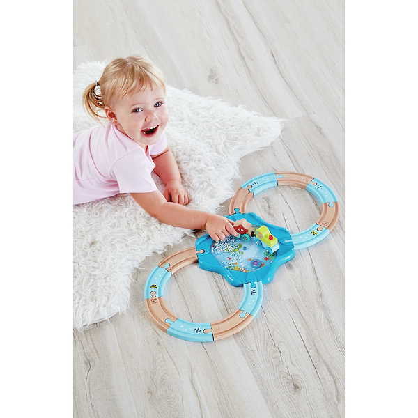 Фото - Залізнична техніка набір Hape Підводний світ 15 ел. (E3827)