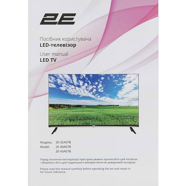 Фото - Телевізор 2E 2E-32A07B