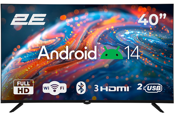 Фото - Телевизор 2E 2E-40A07B Фото - Телевизор 2E 2E-40A07B
