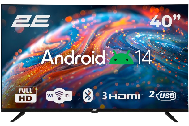 Телевизор 2E 2E-40A07B