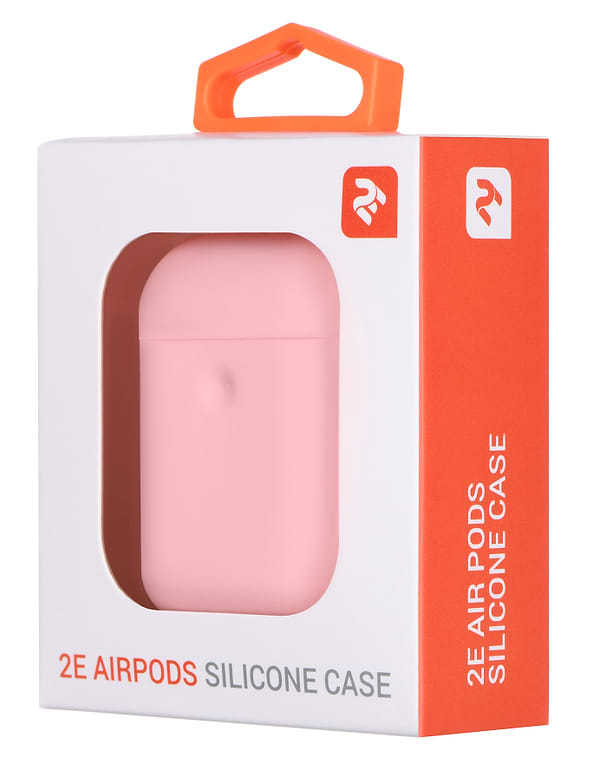 Фото - Чехол для наушников 2E for Apple AirPods Pure Color Silicone 3.0mm Light Pink (2E-AIR-PODS-IBPCS-3-LPK)