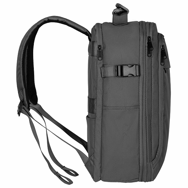 Фото - Рюкзак для ноутбуку 2E Trek Cabin size EXP, 17/23л Gray (2E-BPET-CABIN-GR)