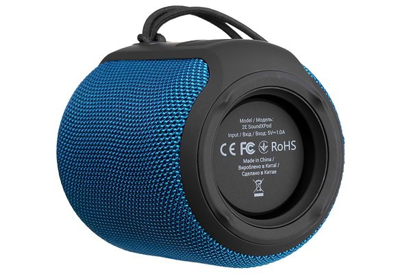 Фото - Портативна акустика 2E SoundXPod TWS MP3 Wireless Waterproof Blue (2E-BSSXPWBL)