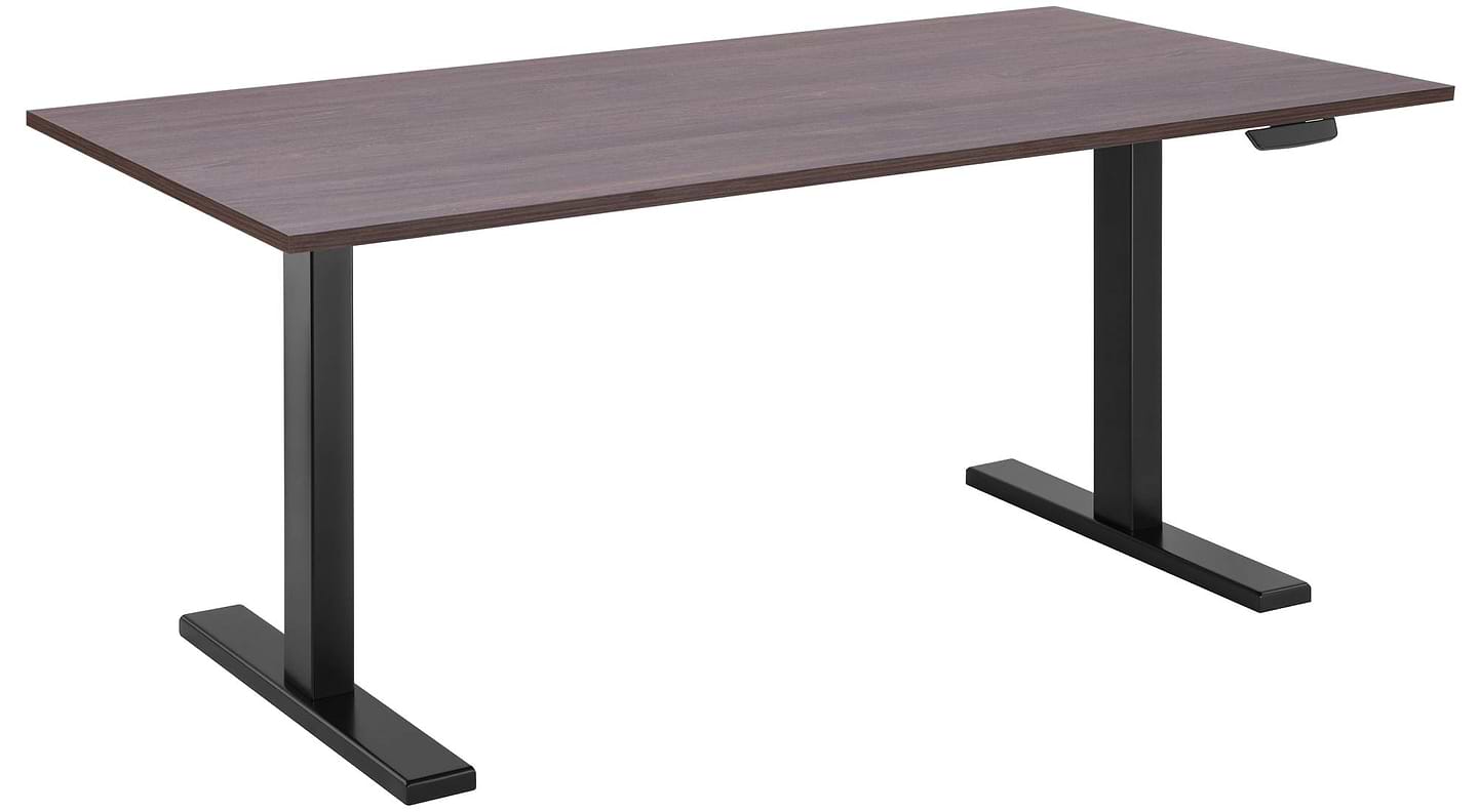 Стіл комп'ютерний 2E 150х75 cм Wood Dark (2E-CE150WDARK-MOTORIZED)