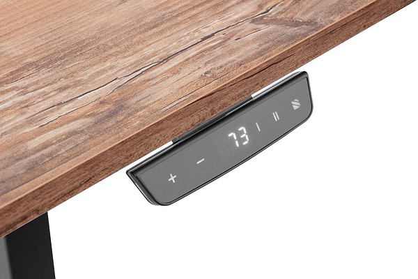 Фото - Стіл комп'ютерний 2E 150х75 cм Wood Old (2E-CE150WOLD-MOTORIZED)