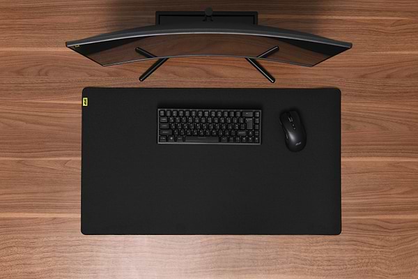 Фото - Килимок для миші ігровий 2E Gaming Pro Control XL Black (2E-CONTROL-XL-BK-PRO)