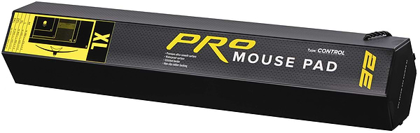 Фото - Килимок для миші ігровий 2E Gaming Pro Control XL Black (2E-CONTROL-XL-BK-PRO)