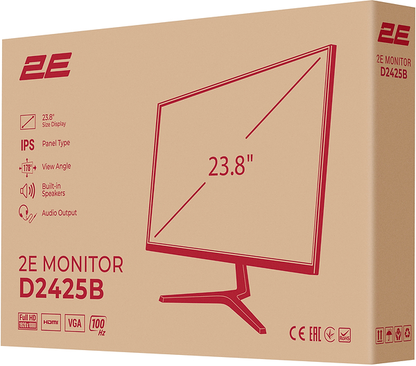 Фото - Монитор 2E D2425B (2E-D2425B-01.EU)