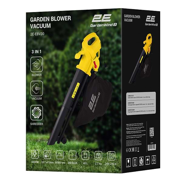 Фото - Садовий пилосос 2E GardenWind (2E-EBV30)