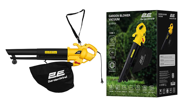 Фото - Садовий пилосос 2E GardenWind (2E-EBV30)