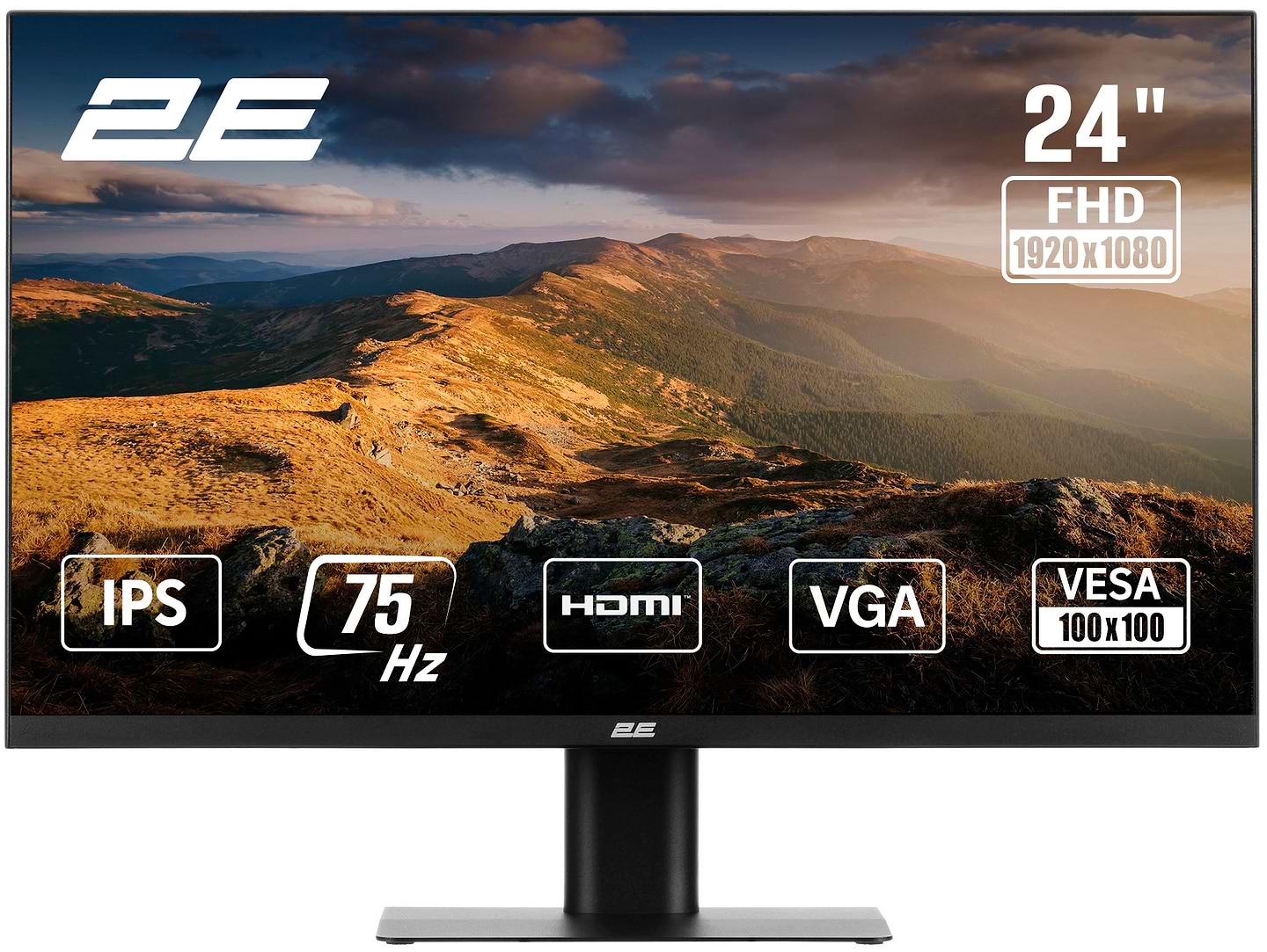 Монитор 2E F2422B (2E-F2422B-01.UA) - Фото 1