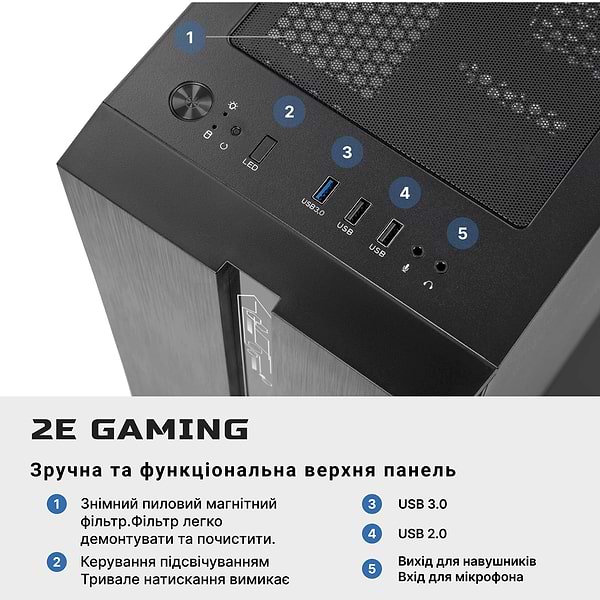 Фото - Системний блок 2E Octal (2E-C0107)