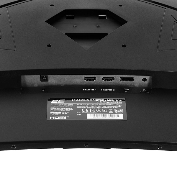 Фото - Монітор ігровий 2E Gaming G2724BV (2E-G2724BV-01.UA)