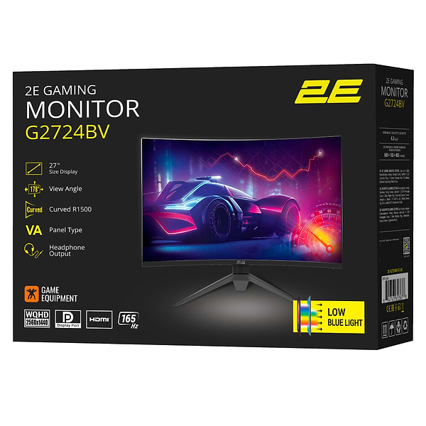 Фото - Монітор ігровий 2E GAMING G2725BV (2E-G2725BV-01.UA)